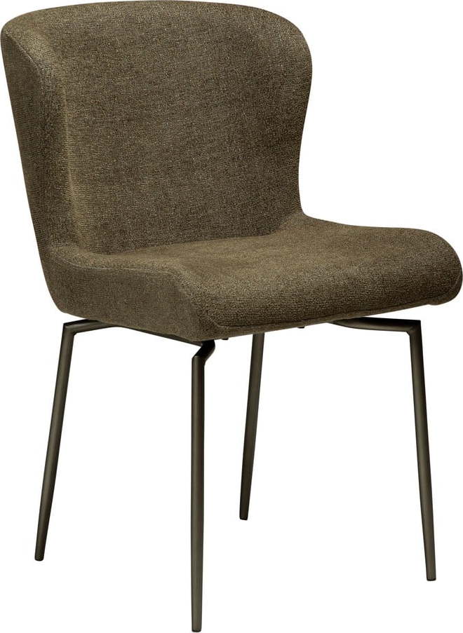 Khaki čalouněná jídelní židle Glam – DAN-FORM Denmark ​​​​​DAN-FORM Denmark