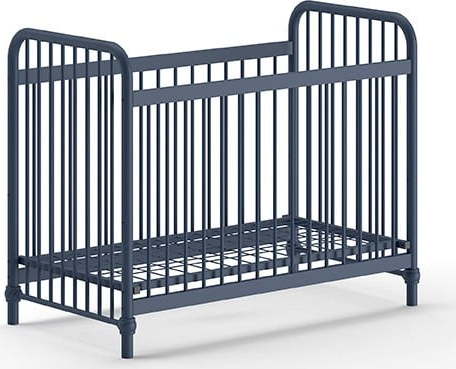 Modrá kovová postýlka 60x120 cm BRONXX – Vipack Vipack