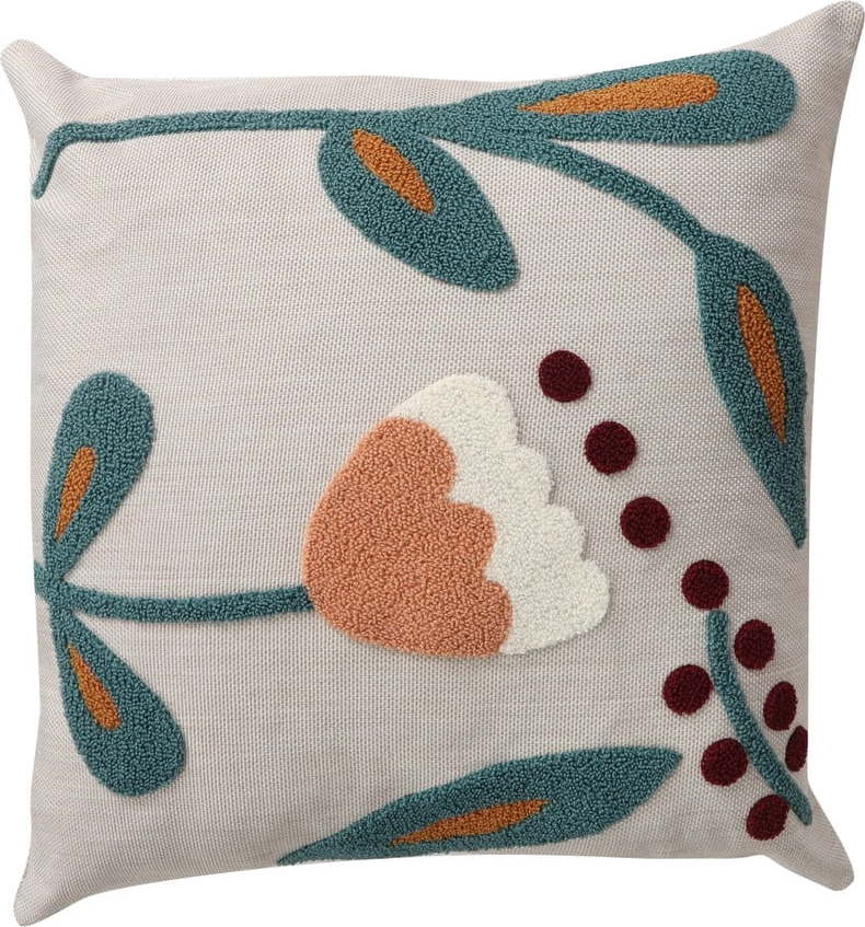 Lněný dekorační polštář 43x43 cm Fresya – Mioli Decor Mioli Decor