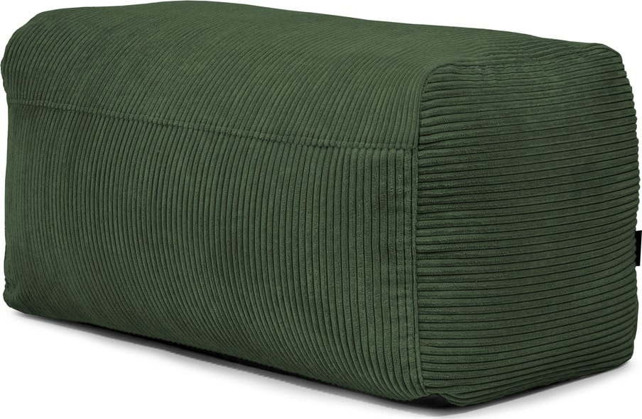 Zelený manšestrový sedací vak Plus 100 Lounge – SLOWDOWN SLOWDOWN