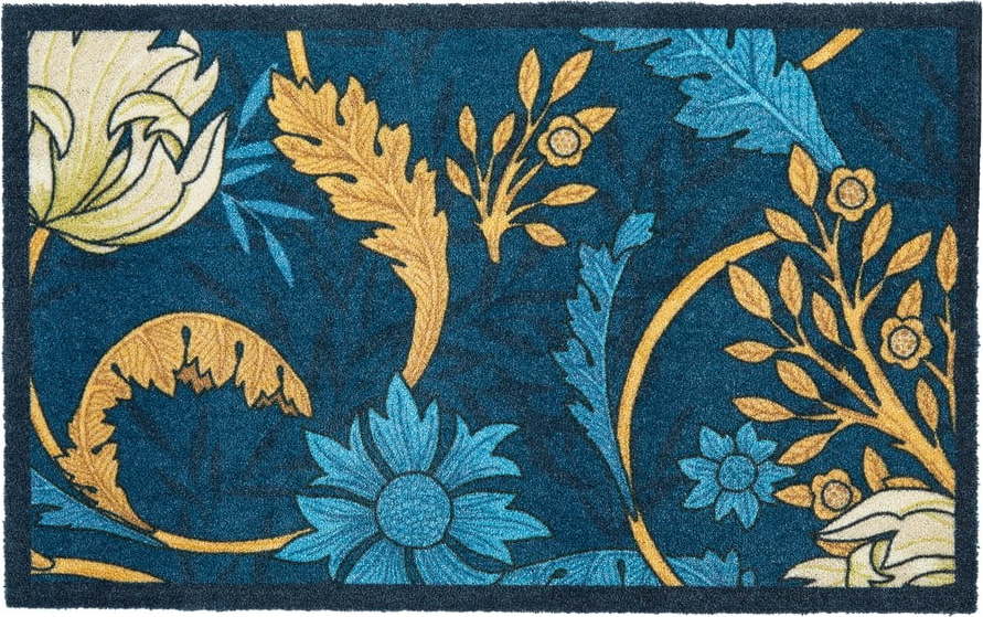 Rohožka 50x80 cm William Morris Blue – Artsy Doormats Artsy Doormats