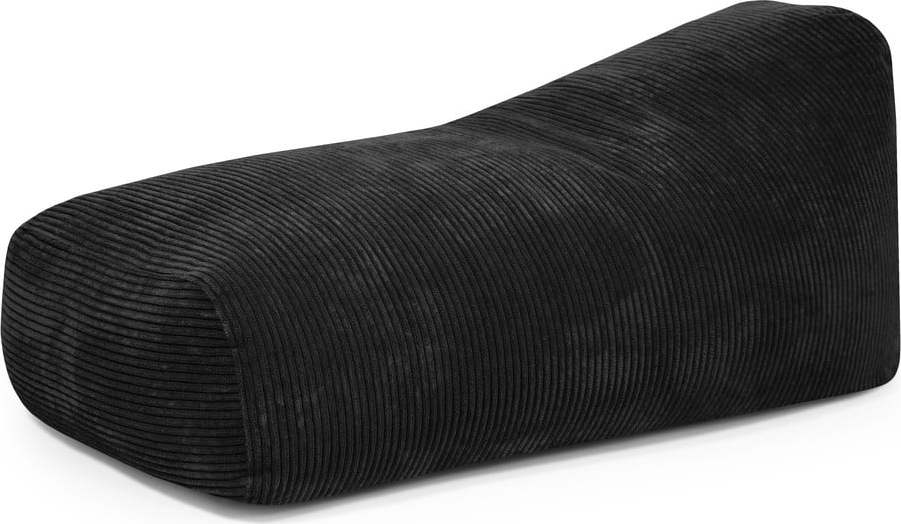 Černý manšestrový sedací vak Snug 130 – SLOWDOWN SLOWDOWN