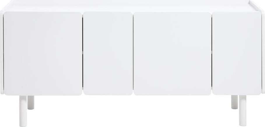 Bílá komoda 160x70x45 cm Bera – Unique Furniture Unique Furniture