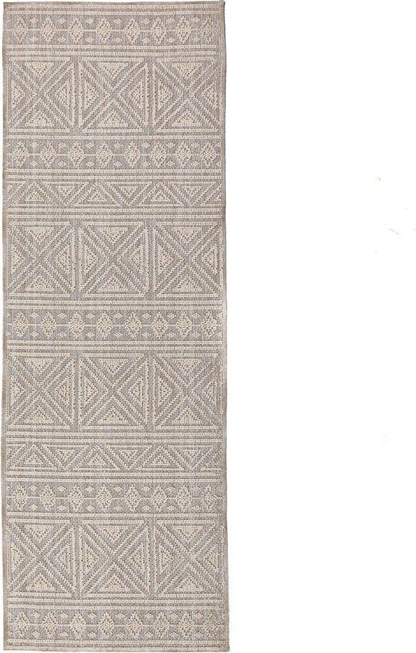 Šedý/béžový pratelný běhoun 58x230 cm Lucia – Flair Rugs Flair Rugs