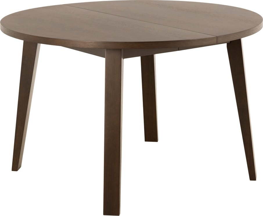 Kulatý rozkládací jídelní stůl s přídavnou deskou v dekoru dubu ø 120 cm A-Line – Actona Actona
