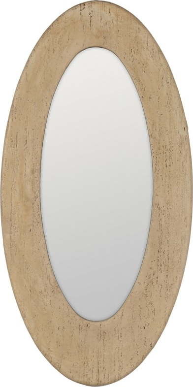 Nástěnné zrcadlo s rámem z kamene 60x120 cm Piedra – Ixia Ixia