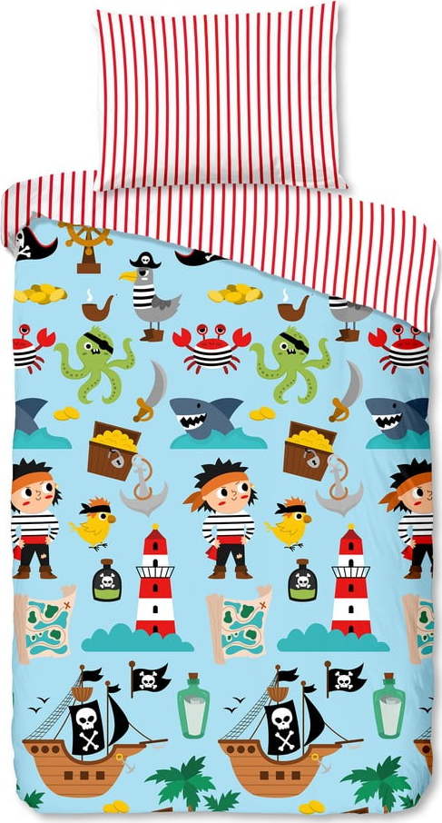 Bavlněné dětské povlečení na jednolůžko 140x200 cm Caribbean – Good Morning GOOD MORNING