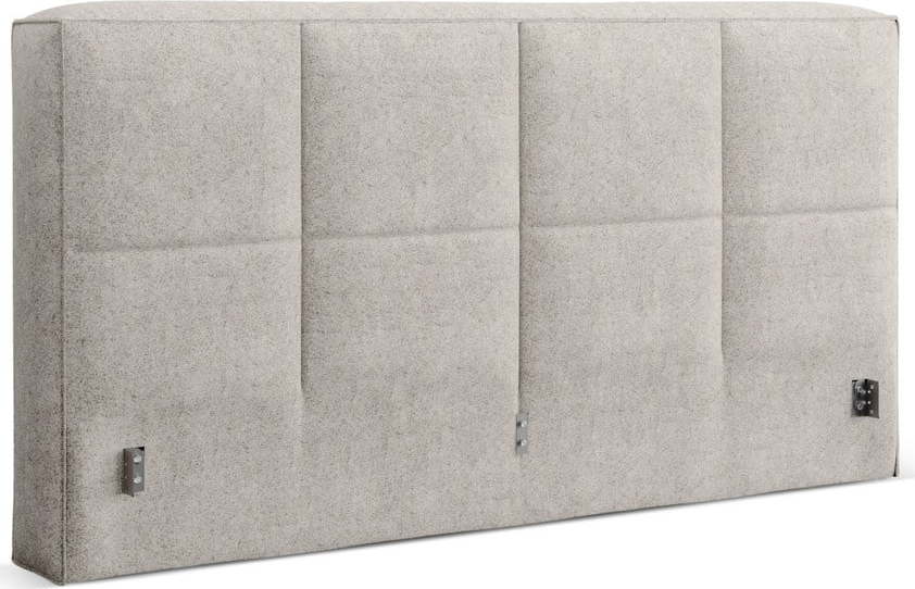 Béžové čalouněné čelo postele 249x100 cm Darren – Micadoni Micadoni