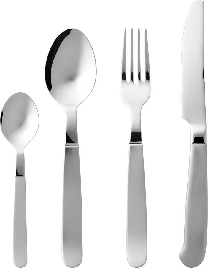 Nerezový příbor ve stříbrné barvě 16 ks Rejka – Gense Gense