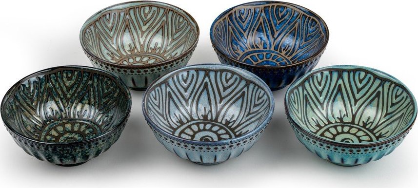 Porcelánové servírovací misky v sadě 5 ks 150 ml Jara – Bredemeijer Bredemeijer