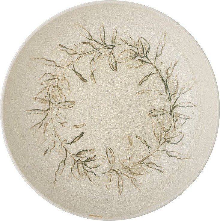 Krémová miska s vánočním motivem z kameniny 450 ml Hollie – Bloomingville Bloomingville