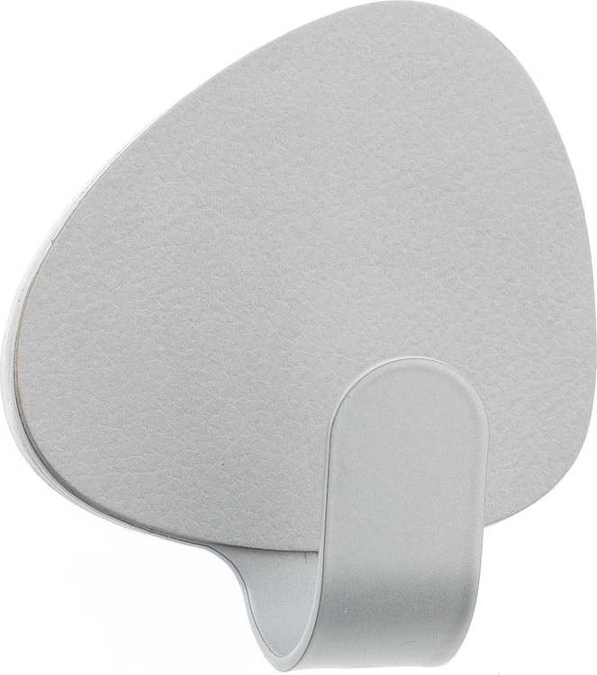 Světle šedé ocelové háčky v sadě 2 ks Curve M Nupo – LIND DNA Lind DNA