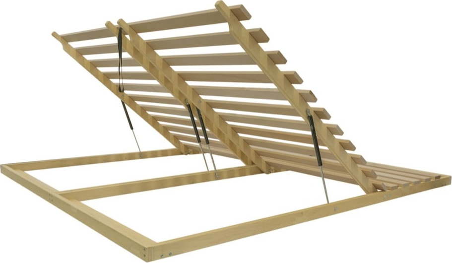 Nepolohovatelný/výklopný laťkový rošt 180x200 cm Masiv Partner Lux – Materasso Materasso