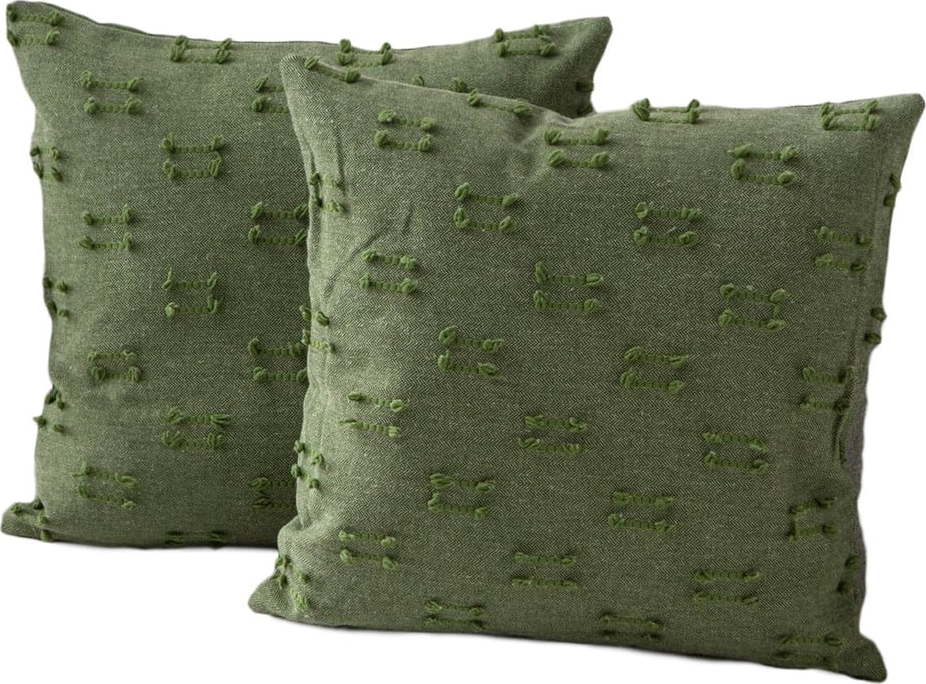 Povlaky na polštáře v sadě 2 ks 43x43 cm Tuffet – Mioli Decor Mioli Decor