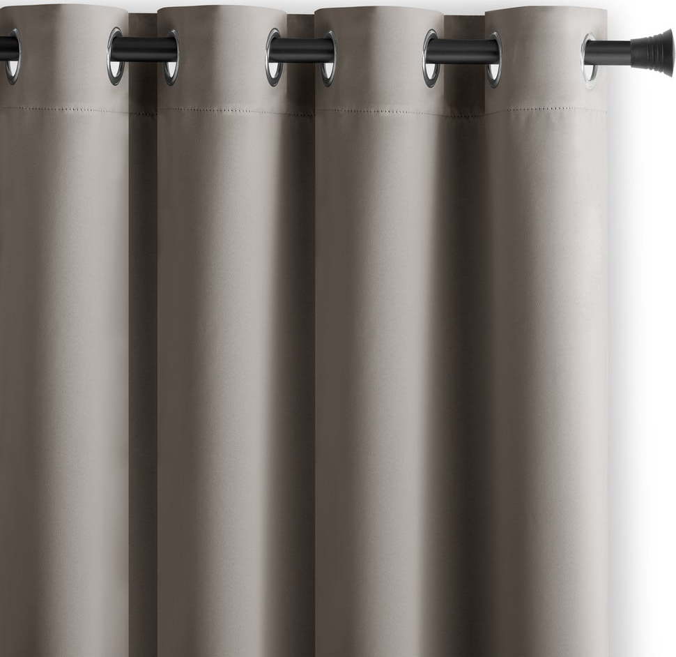 Šedobéžový dimout závěs 140x270 cm Kierra – Restilo Restilo