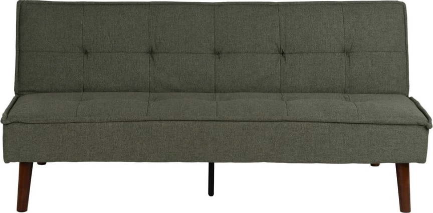 Zelená žinylková rozkládací pohovka 181 cm – Ixia Ixia