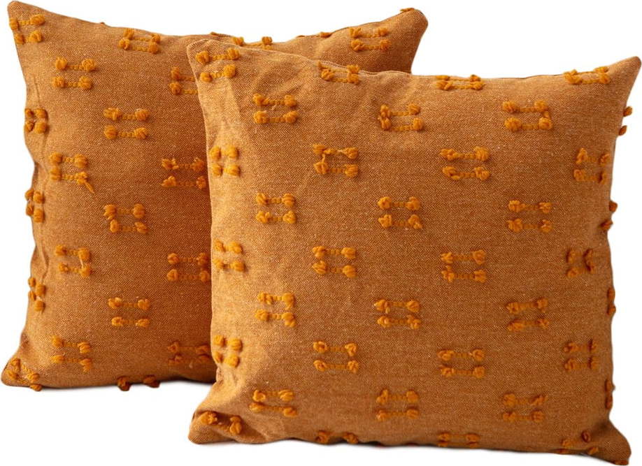 Povlaky na polštáře v sadě 2 ks 43x43 cm Tuffet – Mioli Decor Mioli Decor