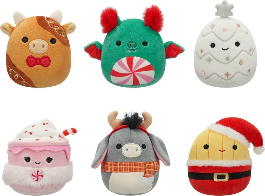 Plyšová hračka Christmas Mystery – SQUISHMALLOWS SQUISHMALLOWS