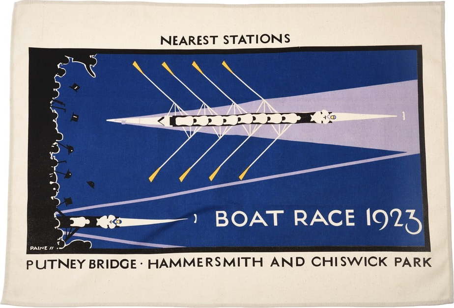 Bavlněná utěrka 50x70 cm Boat Race – Rex London Rex London