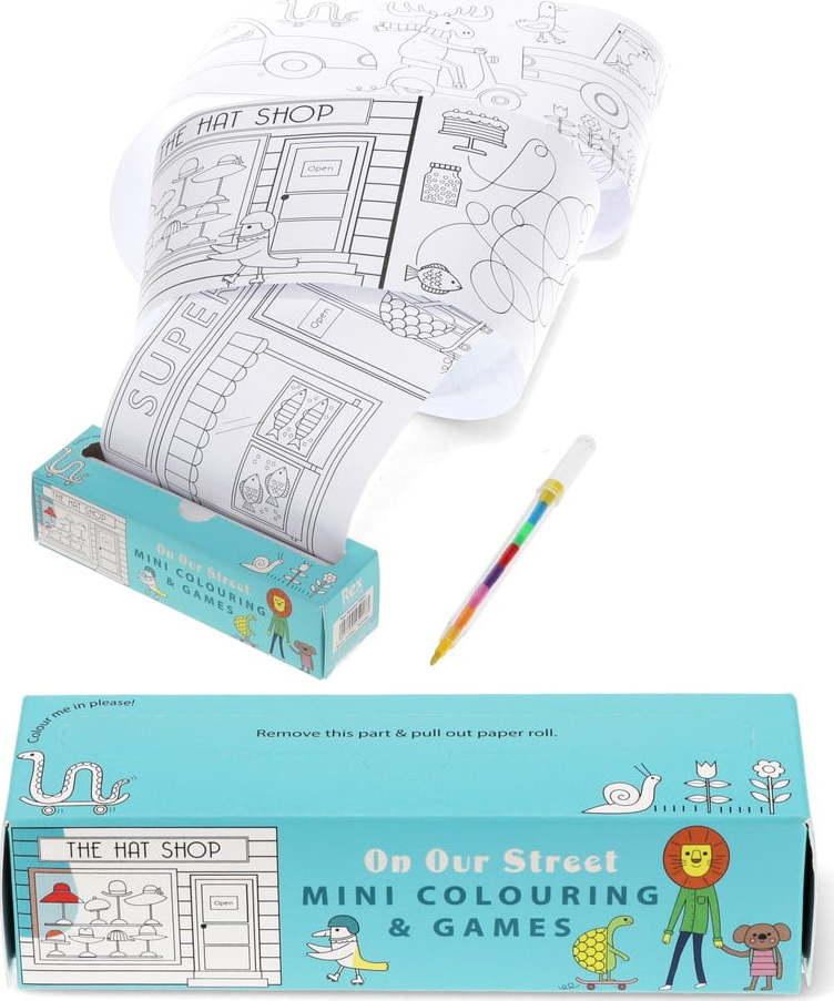 Omalovánky On Our Street – Rex London Rex London