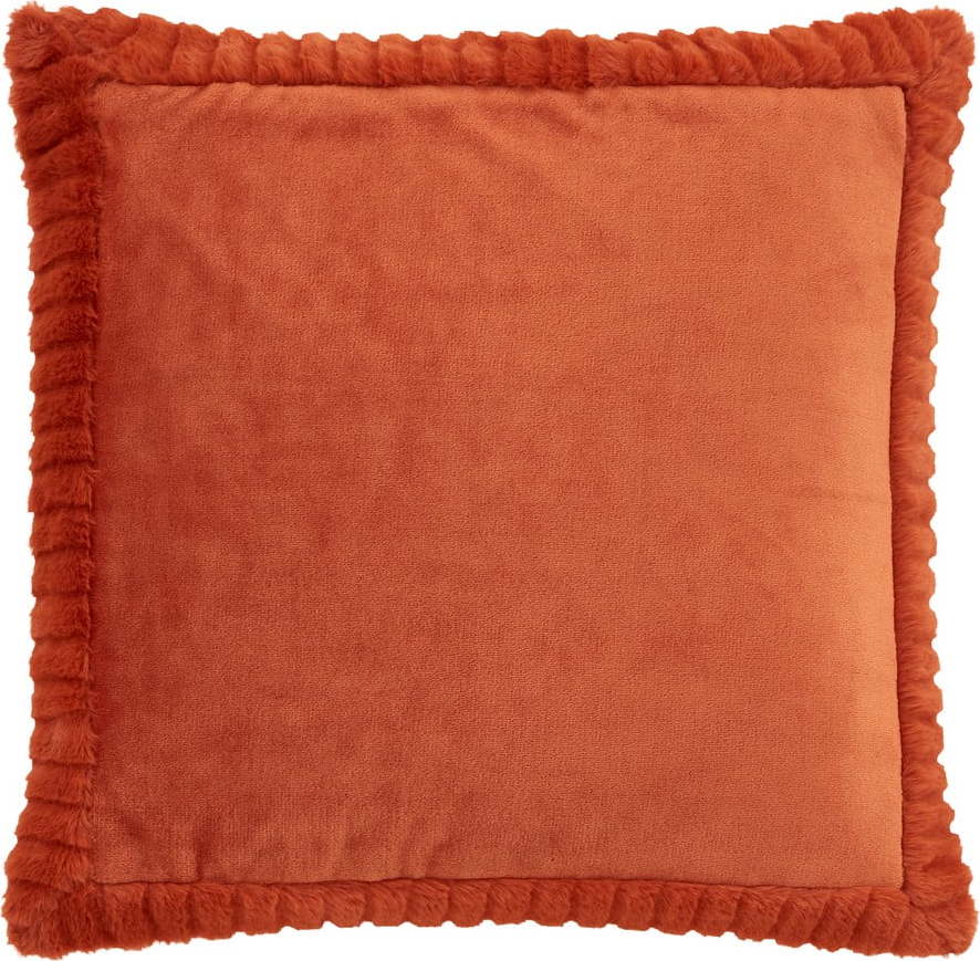 Dekorační polštář z mikroplyše 55x55 cm Velvet and Faux Fur – Catherine Lansfield Catherine Lansfield