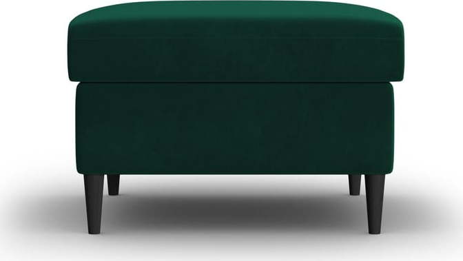 Zelená sametová podnožka Kyoto – Cosmopolitan Design Cosmopolitan design