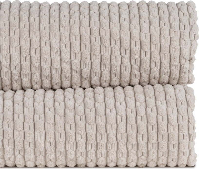 Béžový prošívaný přehoz 180x260 cm – Ixia Ixia