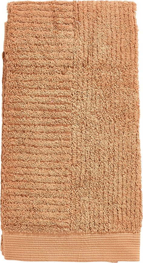 Žlutý froté bavlněný ručník 50x100 cm Classic – Zone Zone