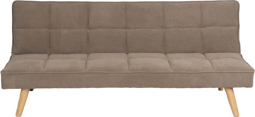 Béžová žinylková rozkládací pohovka 175 cm – Ixia Ixia