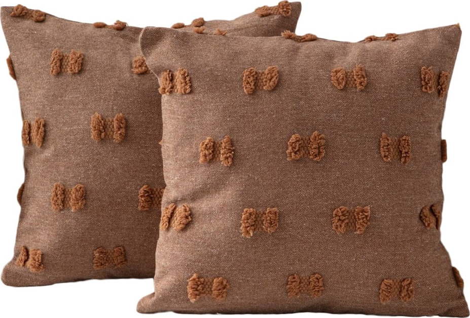 Povlaky na polštáře v sadě 2 ks 43x43 cm Tuffet – Mioli Decor Mioli Decor