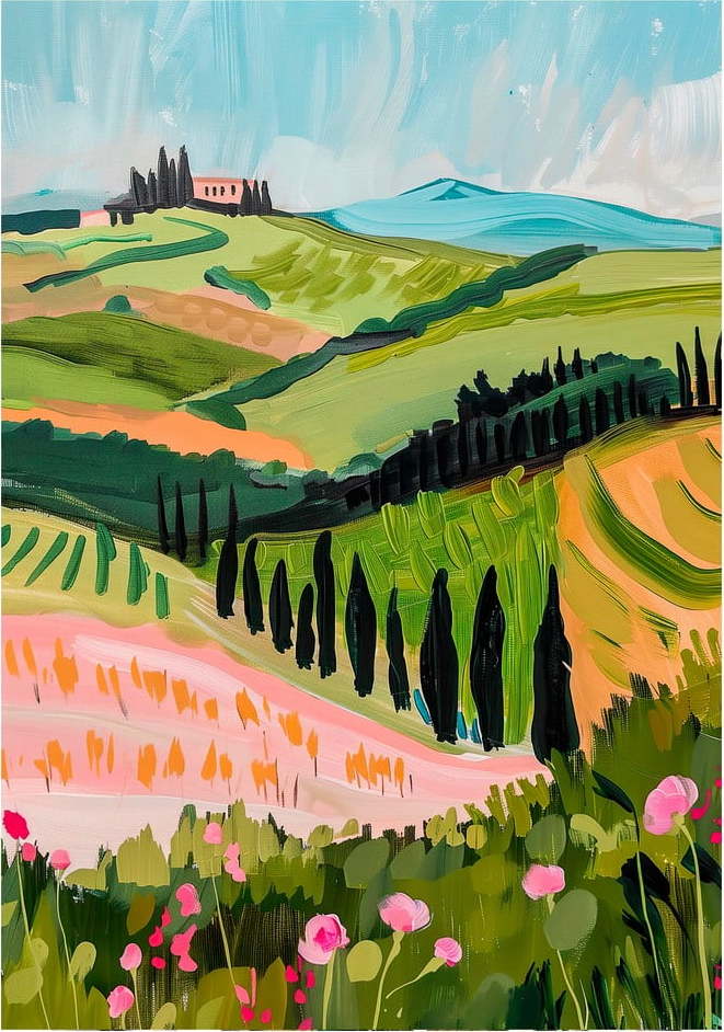 Obraz 60x80 cm Color I – Styler Styler