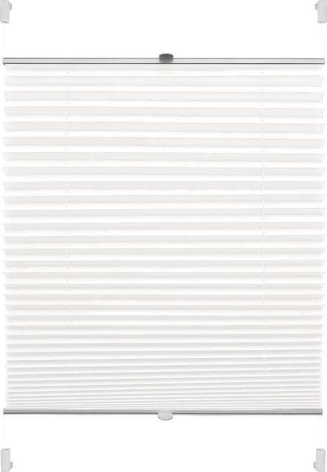 Bílá roleta 57x150 cm Plisé Verona – Gardinia Gardinia