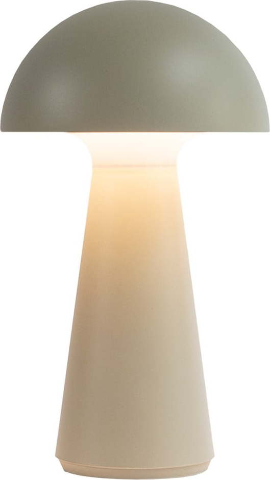 Šedá LED stolní lampa na dálkové ovládání (výška 28 cm) Sam – Sirius Sirius