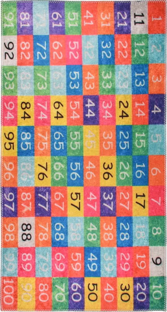 Pratelný dětský hrací koberec 100x160 cm One to Hundred – Vitaus Vitaus