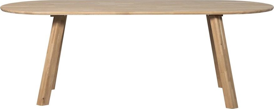 Jídelní stůl z dubového dřeva 90x220 cm Tablo – WOOOD WOOOD