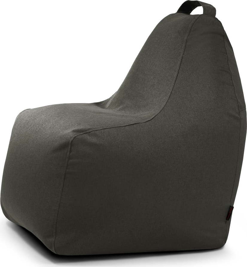 Tmavě šedý sedací vak Play Amuse – SLOWDOWN SLOWDOWN