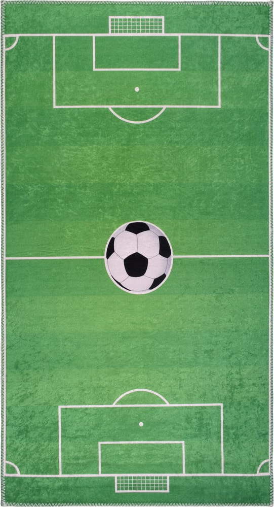 Zelený pratelný dětský hrací koberec 120x180 cm Soccer Time – Vitaus Vitaus