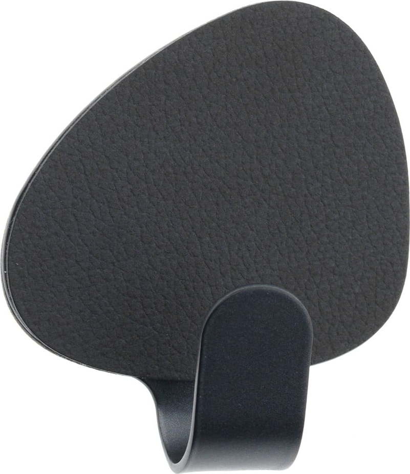 Černé ocelové háčky v sadě 2 ks Curve M Nupo – LIND DNA Lind DNA