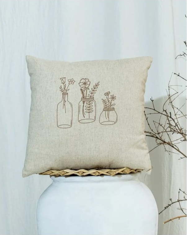 Povlak na polštář s příměsí bavlny 45x45 cm – Mila Home Mila Home