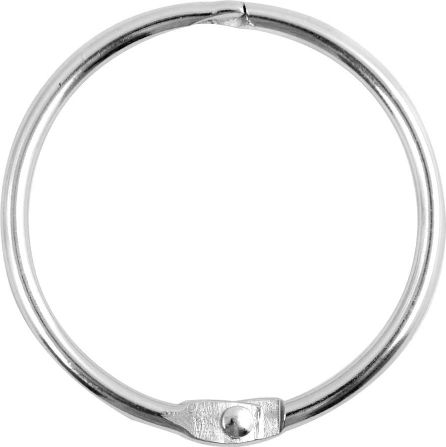 Kroužky ke sprchovému závěsu v sadě 12 ks v matně stříbrné barvě Ringo Small – Spirella SPIRELLA