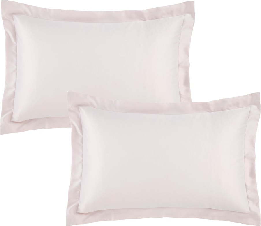 Saténové povlaky na polštáře v sadě 2 ks 50x75 cm Silky Soft – Catherine Lansfield Catherine Lansfield