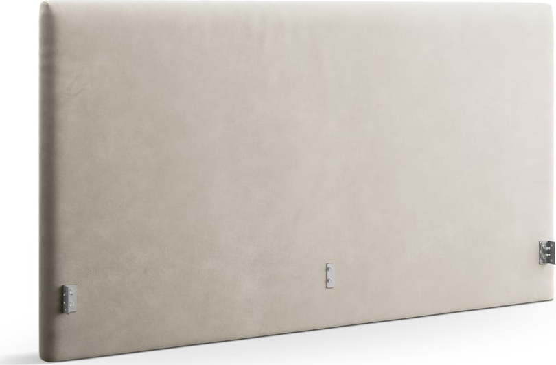 Béžové čalouněné čelo postele 150