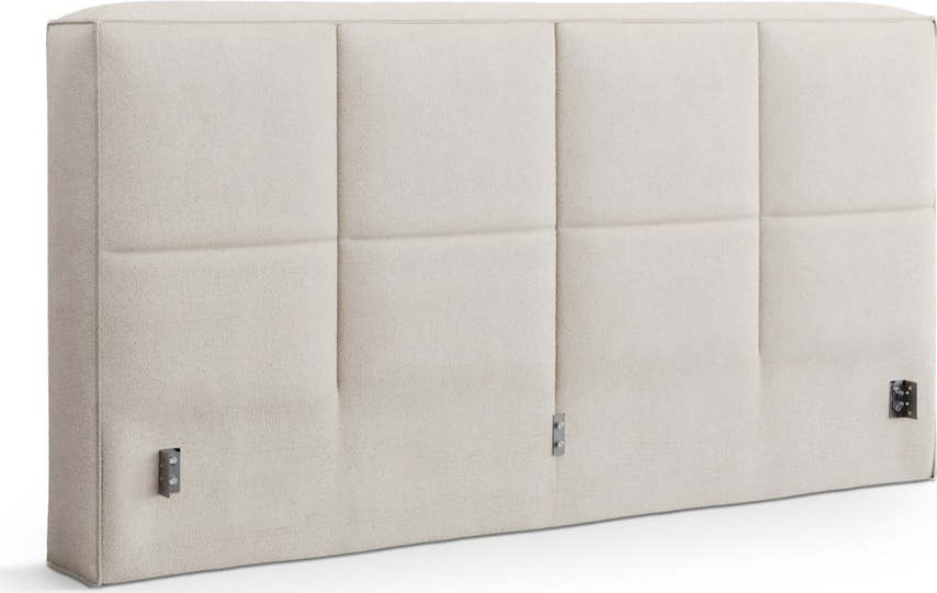 Krémové čalouněné čelo postele 189x100 cm Darren – Micadoni Micadoni