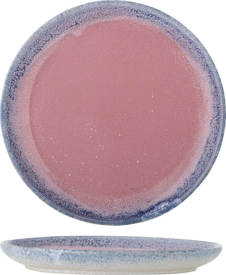 Světle růžový talíř z kameniny ø 20 cm Paula – Bloomingville Bloomingville
