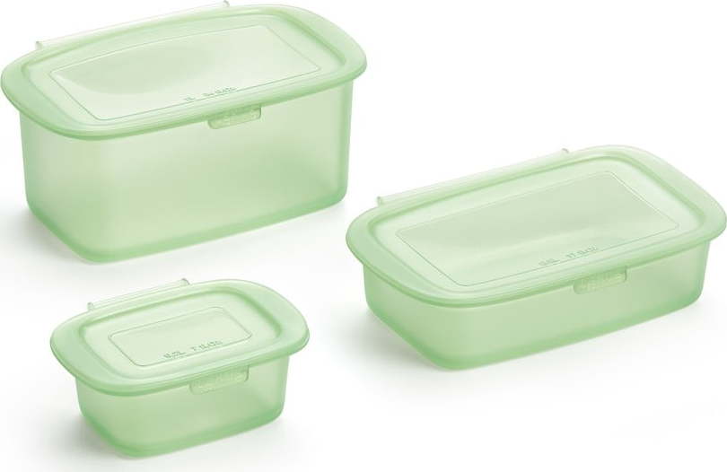 Potravinové krabičky v sadě 3 ks – Lékué LÉKUÉ