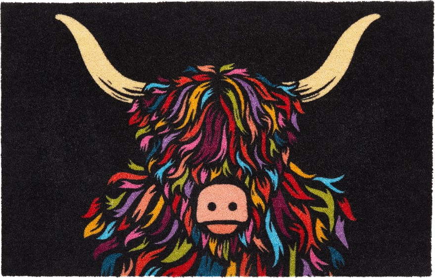 Rohožka 40x60 cm Highland Cow – Artsy Doormats Artsy Doormats