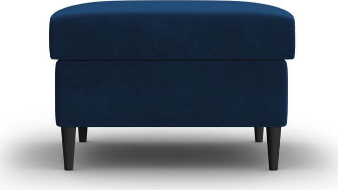 Modrá sametová podnožka Kyoto – Cosmopolitan Design Cosmopolitan design