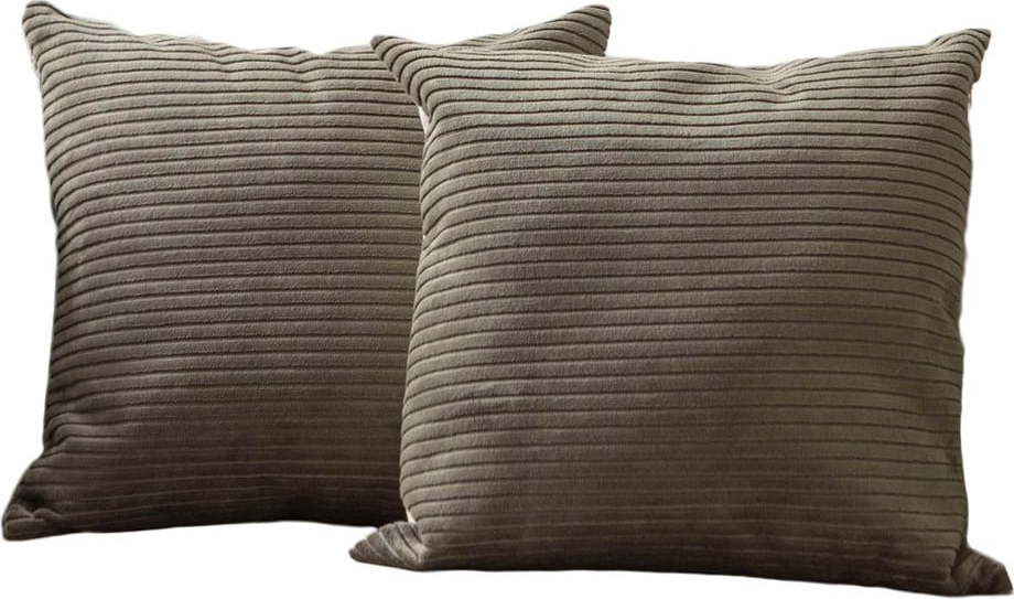 Manšestrové povlaky na polštáře v sadě 2 ks 43x43 cm – Mioli Decor Mioli Decor