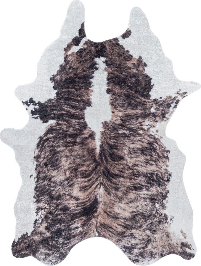 Tmavě hnědá syntetická kůže 100x135 cm Etosha – Ayyildiz Carpets Ayyildiz Carpets