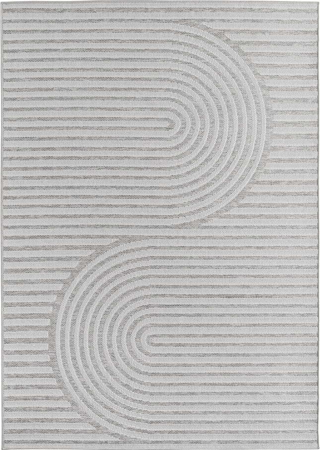 Šedý vnitřní a venkovní koberec 140x200 cm Desert 1301 – Ayyildiz Carpets Ayyildiz Carpets